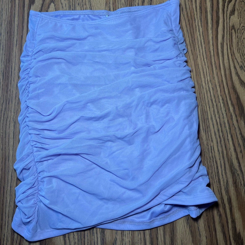 Lilac SHEIN mini-skirt
